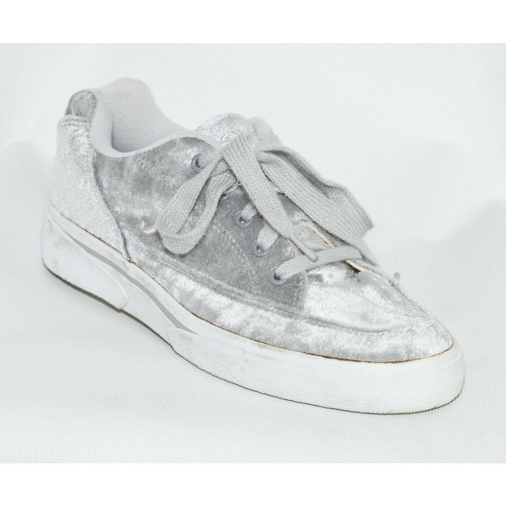 FILA Gray Soft Velour Women's Running Jogging Shoes (Size US 8)